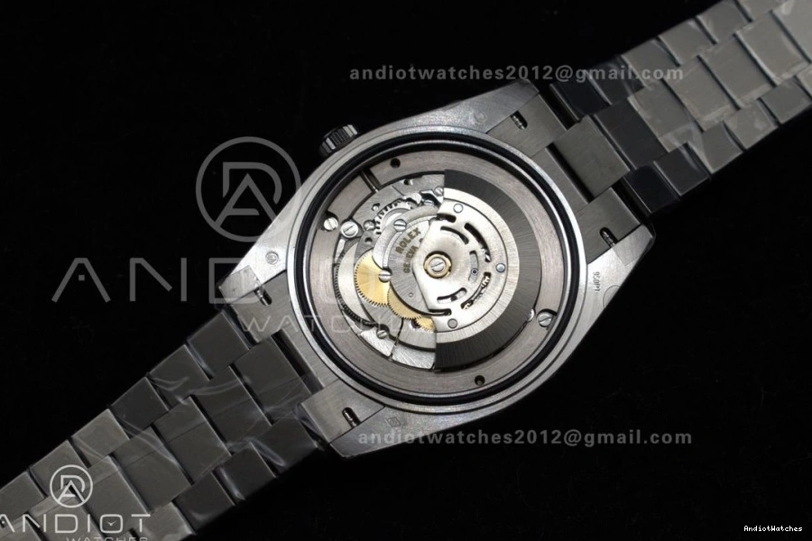 Weight Gain SS Black A Bracelet 718 Bright Dial GSF Crystal President 40 on DayDate 0810